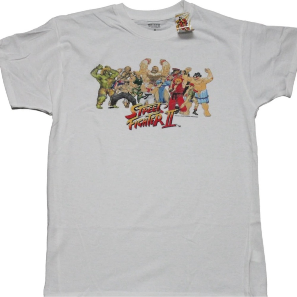 Street Fighter II White T-Shirt